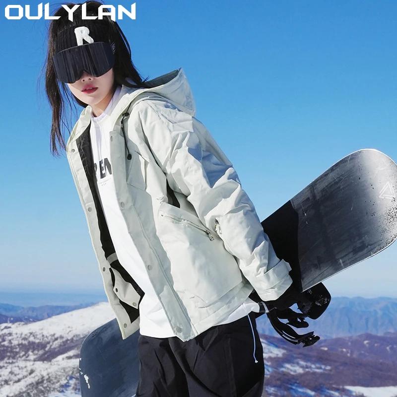 남녀공용 겨울 방풍 방수 스키 세트, 야외 스노우 수트, 스노보드 세트 스키 후드 세트, 신제품